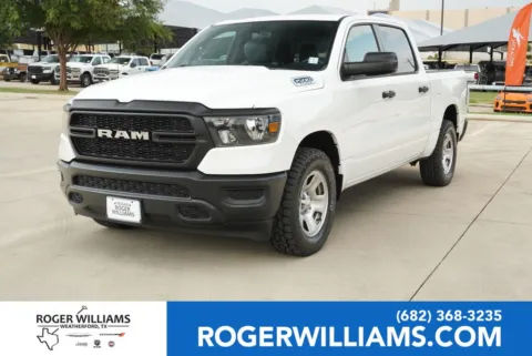 White 2023 Ram 1500 Tradesman for sale in Weatherford, TX