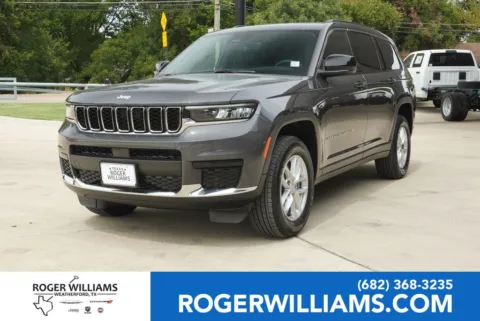 Gray 2025 Jeep Grand Cherokee L Laredo X for sale in Weatherford, TX