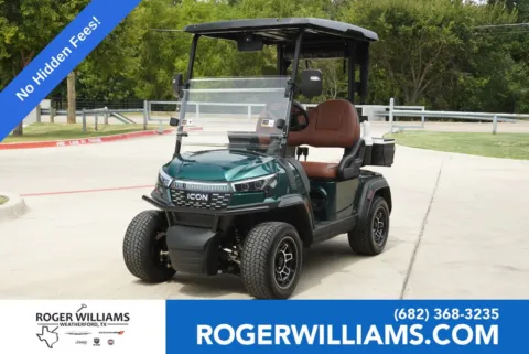 Green 2026 ICON I20 GOLF CART for sale in Weatherford, TX