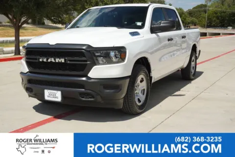 White 2023 Ram 1500 Tradesman for sale in Weatherford, TX