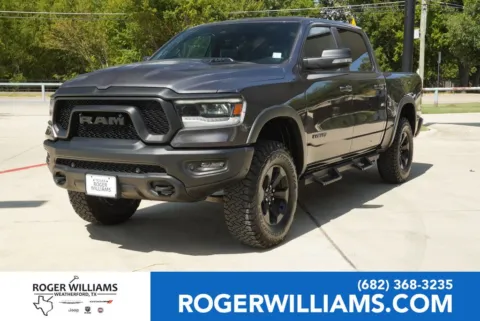 Gray 2021 Ram 1500 Rebel for sale in Weatherford, TX