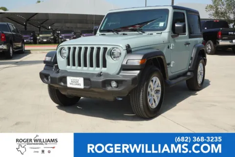 Gray 2023 Jeep Wrangler Sport S for sale in Weatherford, TX