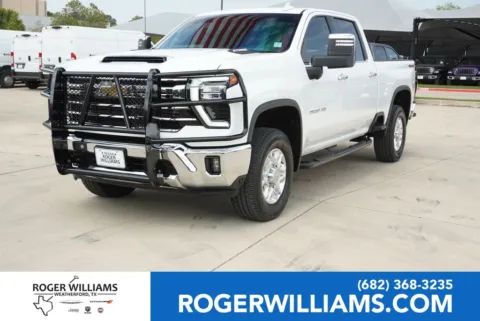 White 2025 Chevrolet Silverado 2500 HD LTZ for sale in Weatherford, TX