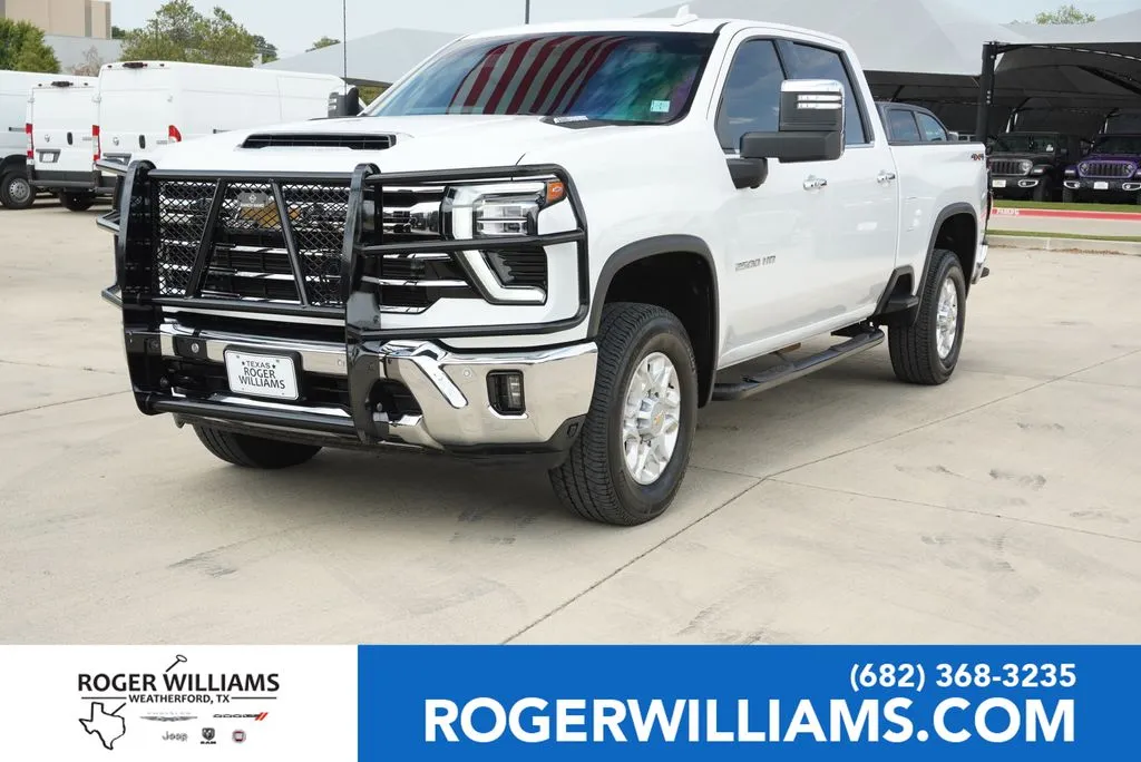 White 2025 Chevrolet Silverado 2500 HD LTZ for sale in Weatherford, TX