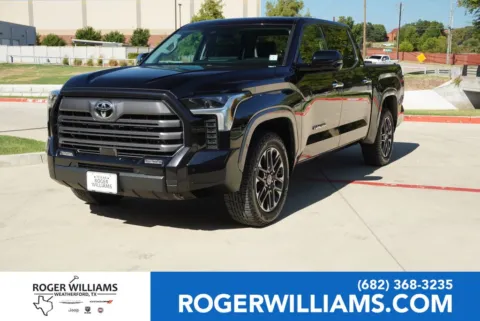 Black 2022 Toyota Tundra Limited for sale in Weatherford, TX
