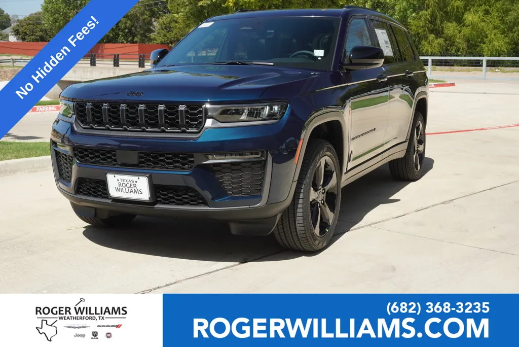 Blue 2027 Jeep Grand Cherokee L Limited for sale in Weatherford, TX