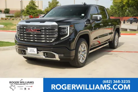 Black 2022 GMC Sierra 1500 Denali for sale in Weatherford, TX