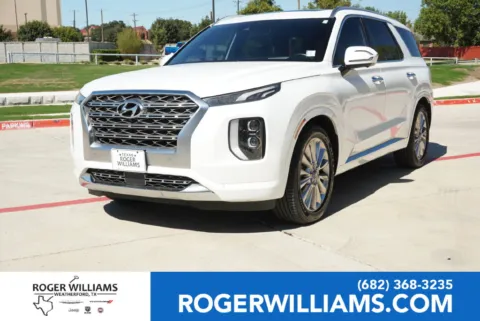 White 2020 Hyundai Palisade Limited for sale in Weatherford, TX