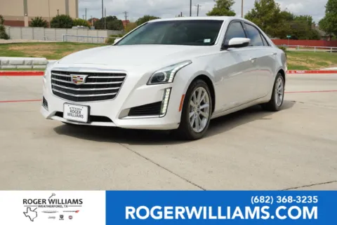 White 2019 Cadillac CTS Sedan RWD for sale in Weatherford, TX