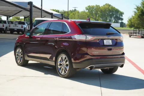 Another view of 2018 Ford Edge Titanium for sale in Weatherford, TX at Roger Williams Chrysler Dodge Jeep Ram