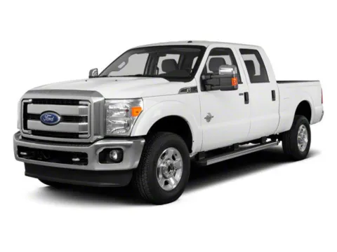 White 2012 Ford Super Duty F-350 DRW Lariat for sale in Weatherford, TX