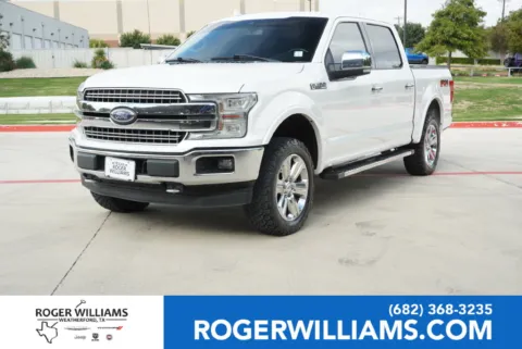 White 2018 Ford F-150 Lariat for sale in Weatherford, TX