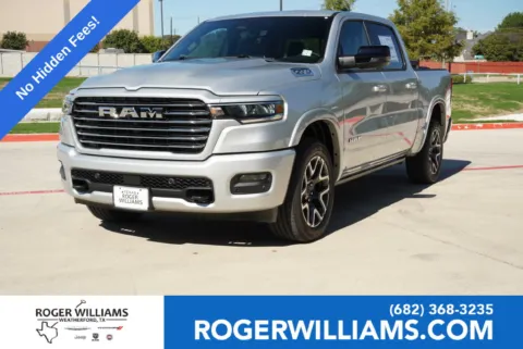 Silver 2026 Ram 1500 Laramie for sale in Weatherford, TX