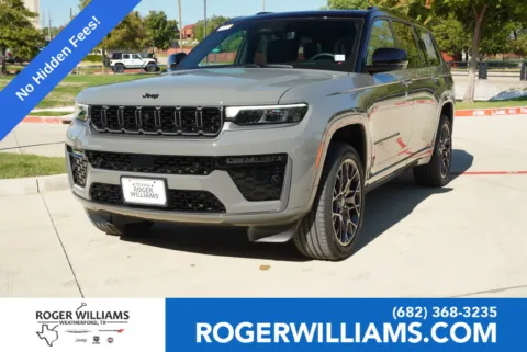 Gray 2027 Jeep Grand Cherokee L Summit for sale in Weatherford, TX
