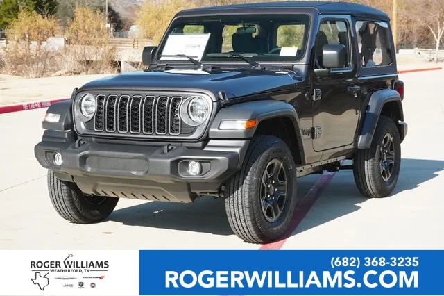 Gray 2025 Jeep Wrangler Sport for sale in Weatherford, TX