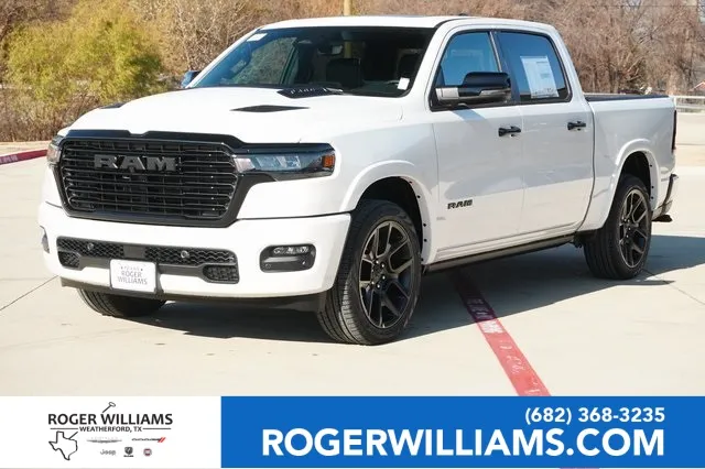 White 2025 Ram 1500 Laramie for sale in Weatherford, TX