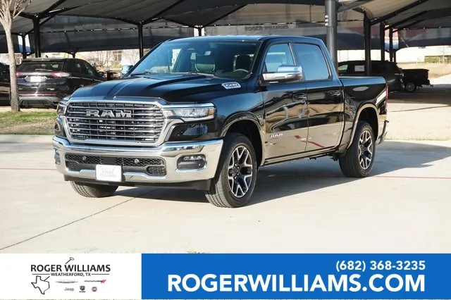 Black 2025 Ram 1500 Laramie for sale in Weatherford, TX
