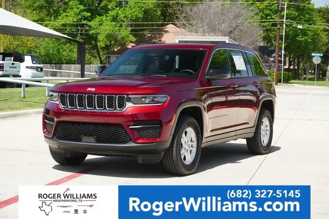 Used 2024 Jeep Grand Cherokee Laredo with VIN 1C4RJGAG6R8519139 for sale in Weatherford, TX