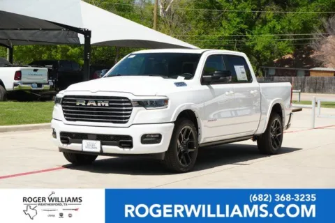 White 2025 Ram 1500 Laramie for sale in Weatherford, TX