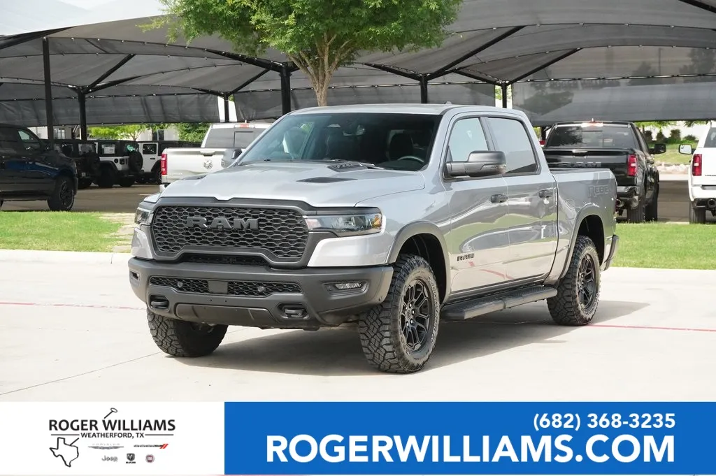 Silver 2025 Ram 1500 Rebel for sale in Weatherford, TX