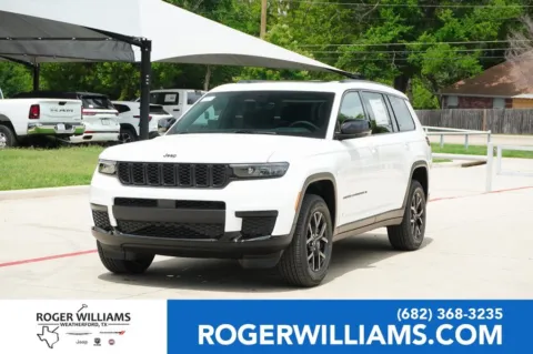 White 2025 Jeep Grand Cherokee L Altitude X for sale in Weatherford, TX