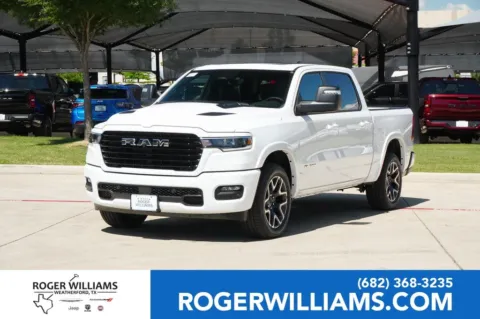 White 2025 Ram 1500 Laramie for sale in Weatherford, TX
