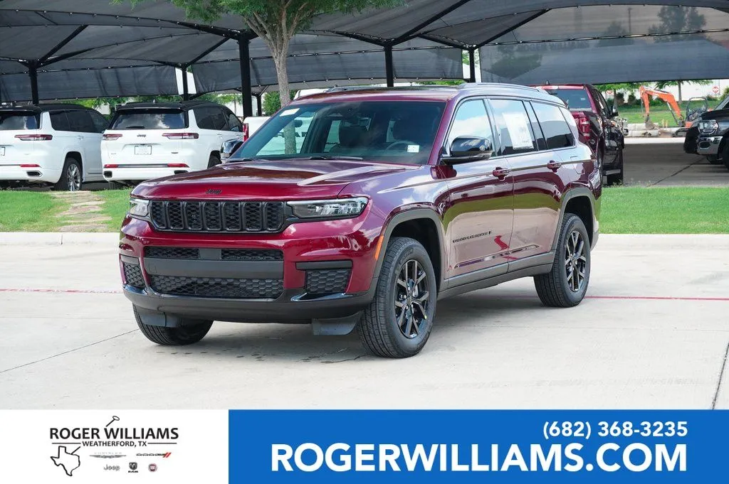 Red 2025 Jeep Grand Cherokee L Altitude X for sale in Weatherford, TX