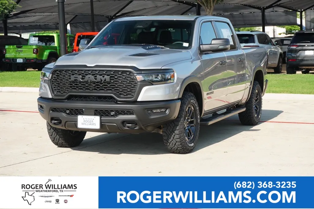 Silver 2025 Ram 1500 Rebel for sale in Weatherford, TX