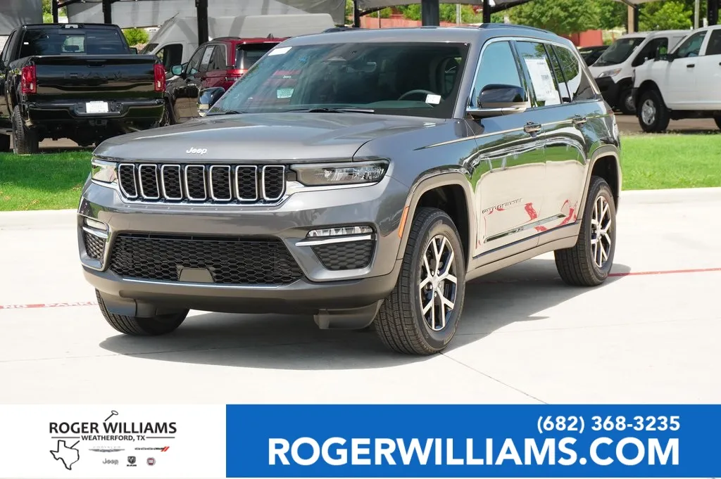 Gray 2025 Jeep Grand Cherokee Limited for sale in Weatherford, TX
