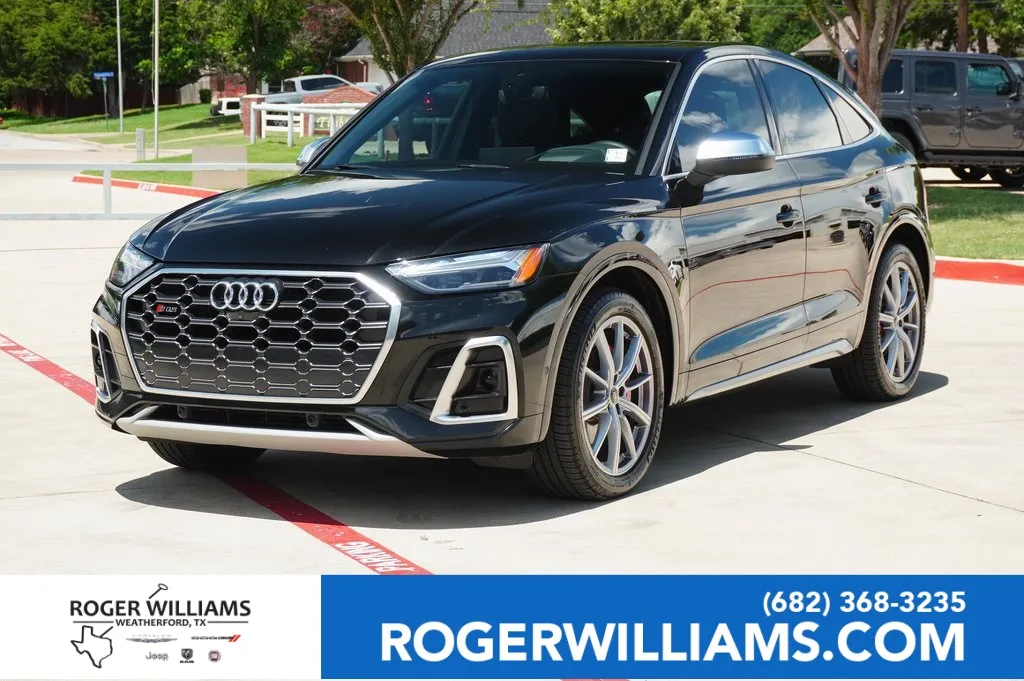 Black 2023 Audi SQ5 Sportback Prestige for sale in Weatherford, TX