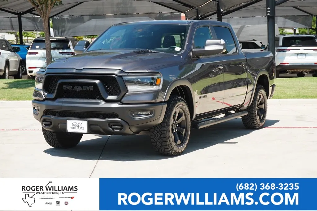 Gray 2024 Ram 1500 Rebel for sale in Weatherford, TX