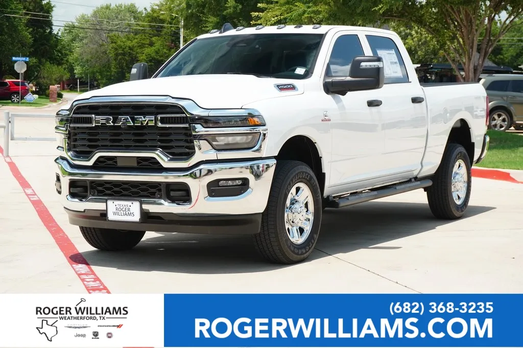 White 2025 Ram 2500 Tradesman for sale in Weatherford, TX