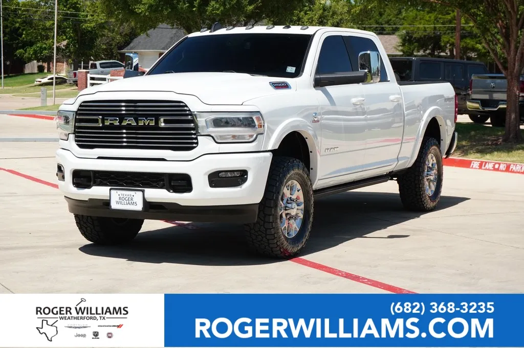White 2021 Ram 2500 Laramie for sale in Weatherford, TX