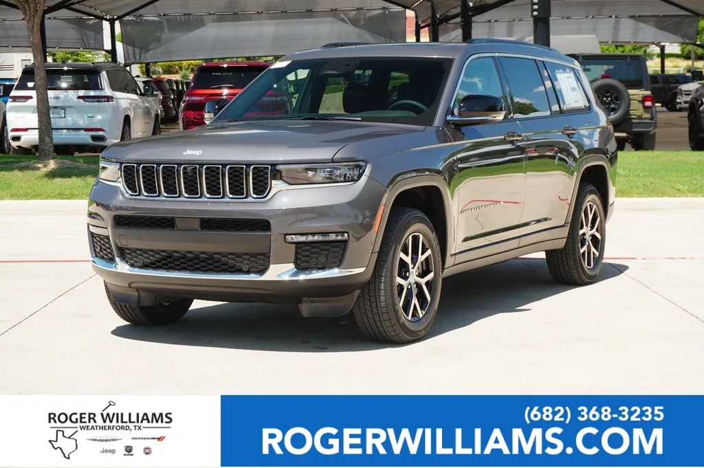 Gray 2025 Jeep Grand Cherokee L Limited for sale in Weatherford, TX