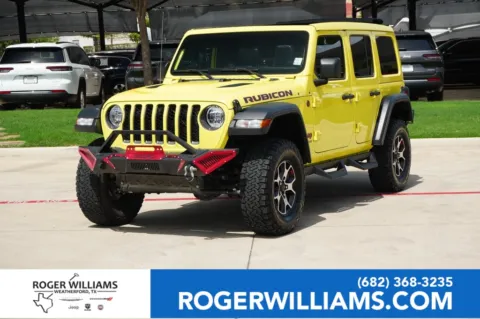 Unknown 2022 Jeep Wrangler Unlimited Rubicon for sale in Weatherford, TX