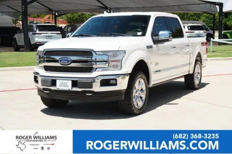 White 2018 Ford F-150 King Ranch for sale in Weatherford, TX