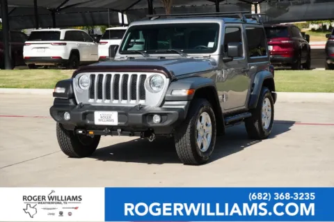 Silver 2018 Jeep Wrangler Sport for sale in Weatherford, TX