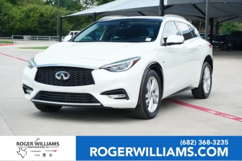 White 2019 INFINITI QX30 ESSENTIAL for sale in Weatherford, TX