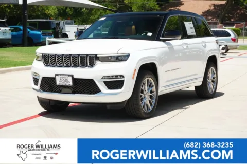 White 2025 Jeep Grand Cherokee Summit for sale in Weatherford, TX