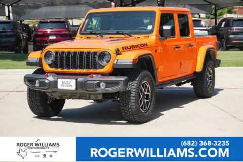 Orange 2025 Jeep Gladiator Rubicon for sale in Weatherford, TX