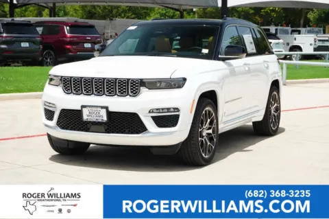 White 2025 Jeep Grand Cherokee Summit Reserve for sale in Weatherford, TX