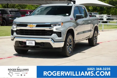 Gray 2024 Chevrolet Silverado 1500 LT for sale in Weatherford, TX
