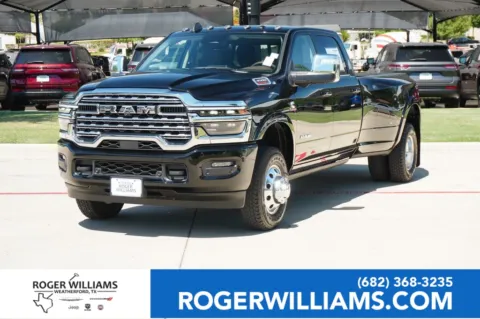 Black 2025 Ram 3500 Longhorn for sale in Weatherford, TX