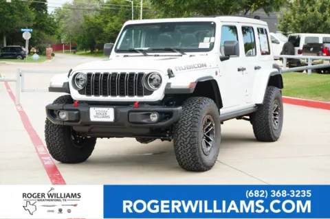 White 2025 Jeep Wrangler Rubicon X for sale in Weatherford, TX