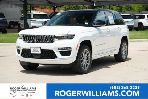 White 2025 Jeep Grand Cherokee Summit for sale in Weatherford, TX