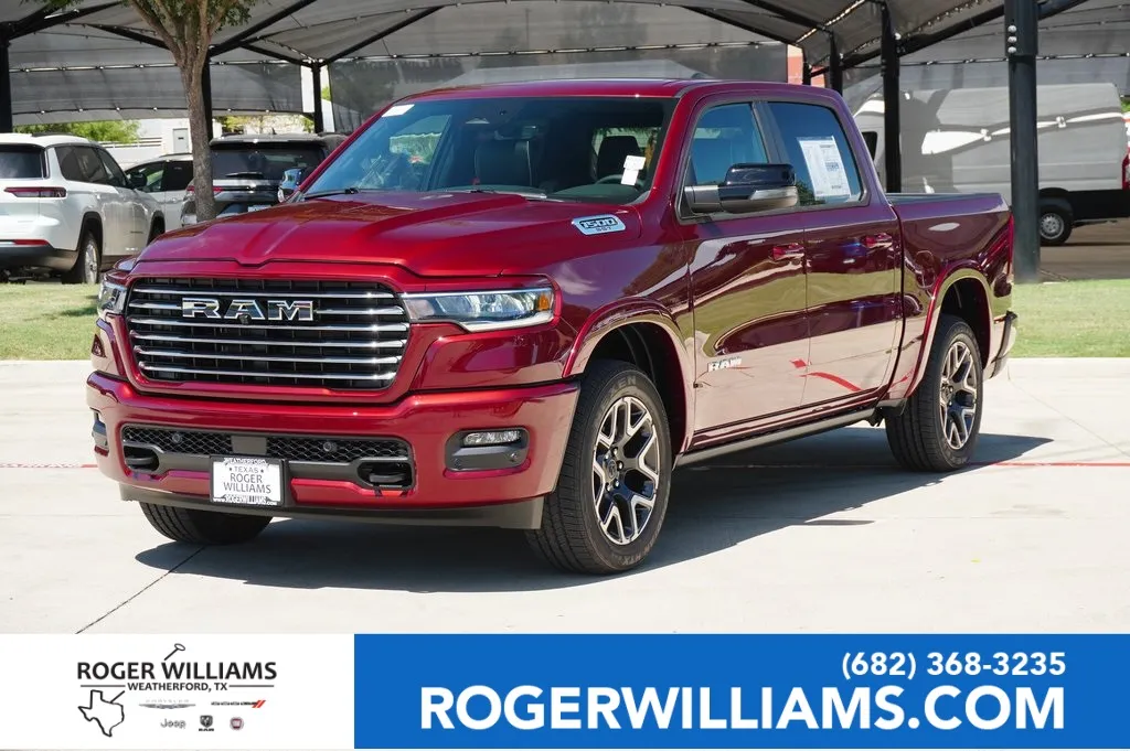 Red 2025 Ram 1500 Laramie for sale in Weatherford, TX