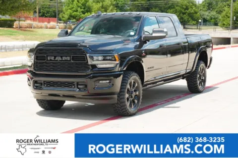 Black 2021 Ram 2500 Limited for sale in Weatherford, TX