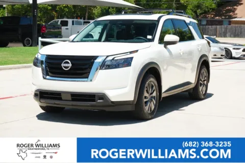 White 2024 Nissan Pathfinder SV for sale in Weatherford, TX