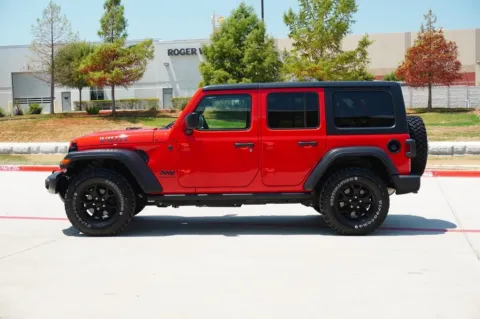 Photos of 2023 Jeep Wrangler Willys for sale in Weatherford, TX at Roger Williams Chrysler Dodge Jeep Ram
