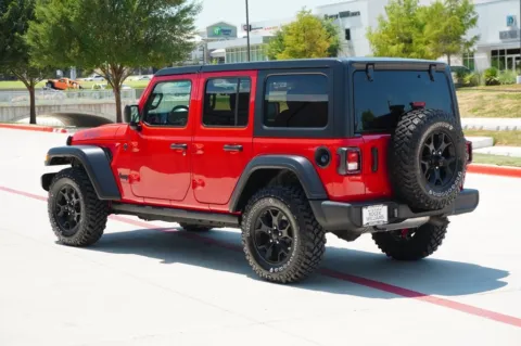 Another view of 2023 Jeep Wrangler Willys for sale in Weatherford, TX at Roger Williams Chrysler Dodge Jeep Ram